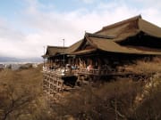 Kiyomizudera Temple and the city overlook