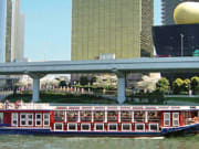 Classic yakatabune cruise on the Sumida River