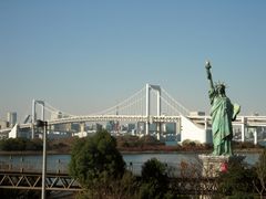 Replica Statue of Liberty in Odaiba