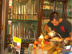 A specialty cooking store in Tsukiji