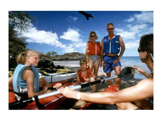 マウイ島　カヤック＆シュノーケリングツアー　水上と水中両方からマウイの海を満喫 ＜英語ガイド＞