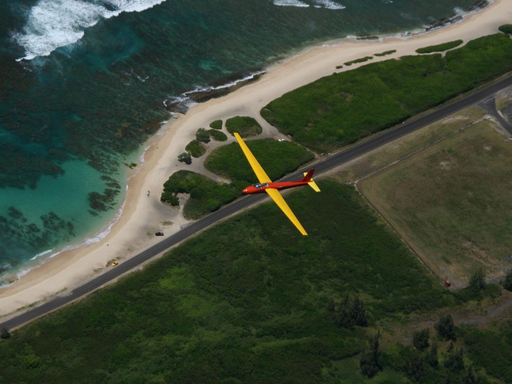 Oahu Thrilling Scenic Glider Plane Ride from North Shore Honolulu