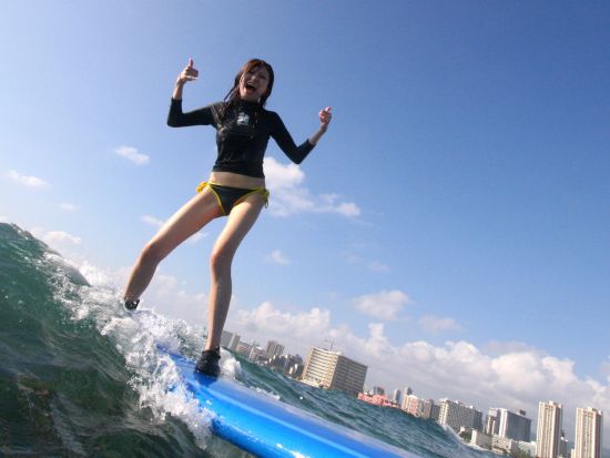 ハンズ・ヒーデマン　サーフィンレッスン