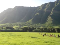 乗馬体験 映画ロケ地にもなっている広大な敷地で自然を満喫 クアロア牧場 ハワイ オアフ島 ホノルル の観光 オプショナルツアー専門 Veltra ベルトラ