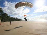 mission beach landing tandem skydive australia