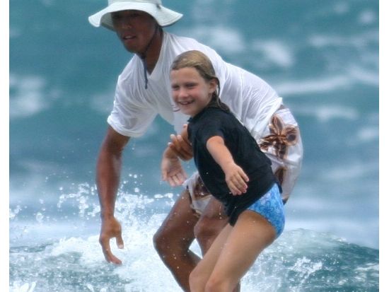 ハワイ島 サーフィンレッスン　カハルウビーチパークで波乗り体験！グループからマンツーマンのプライベートレッスンあり＜英語インストラクター／現地集合＞