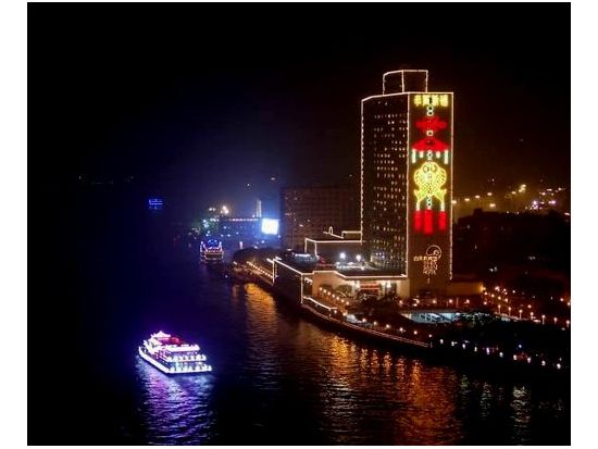 夜景を満喫！珠江ナイトクルーズ（往復送迎付）＜広州発＞