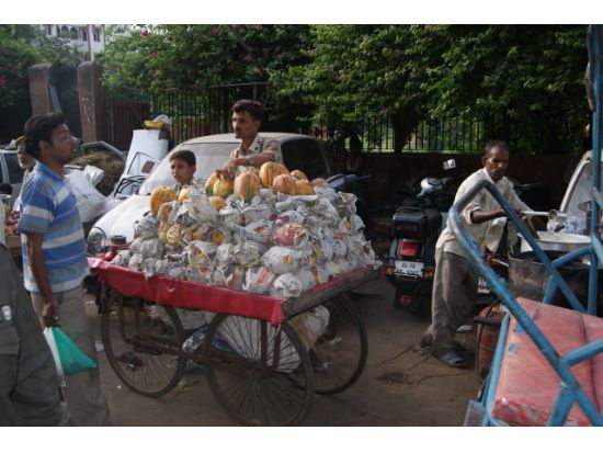 地元っ子気分を満喫☆リキシャで巡る！チャンドニー・チョーク半日観光ツアー＜日本語ガイド／午前／プライベート／デリー発＞