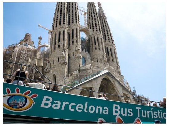 バルセロナ 乗り降り自由バスチケット ＜1日または2日チケット／日本語オーディオガイド＞