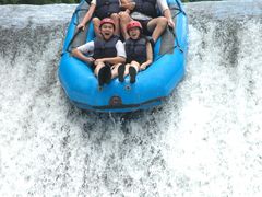 group on rafting adventure in bali indonesia