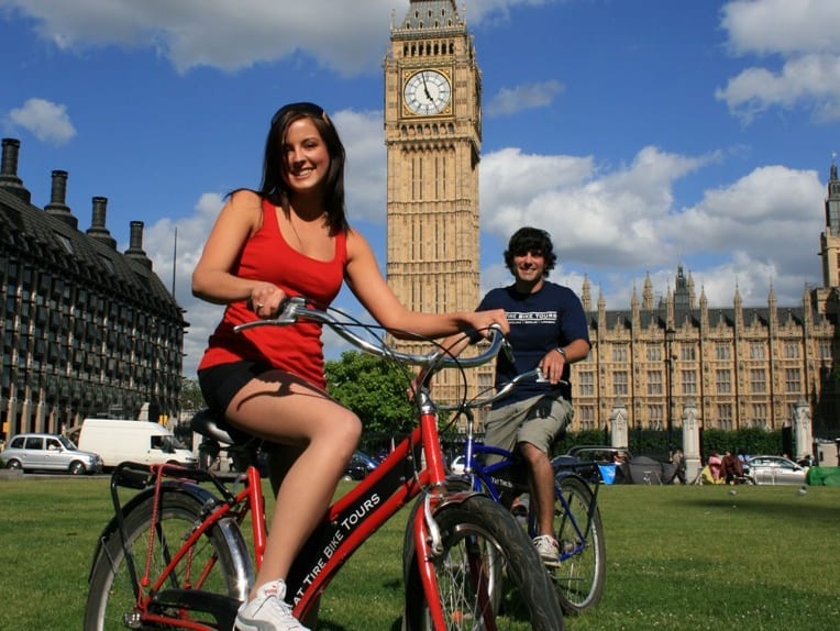 ロンドン自転車4時間ツアー＜英語＞  イギリス（ロンドン）旅行の観光 