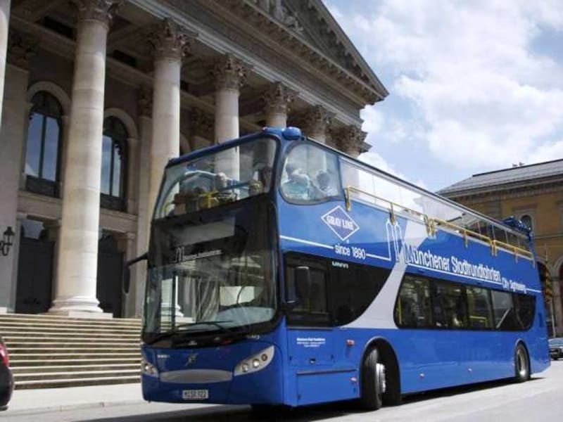ミュンヘン市内 乗り降り自由バス ゆっくり観光したい方におすすめ 運行ルート グランドサークル 24時間または48時間チケット ドイツ ミュンヘン 旅行の観光 オプショナルツアー予約 Veltra ベルトラ