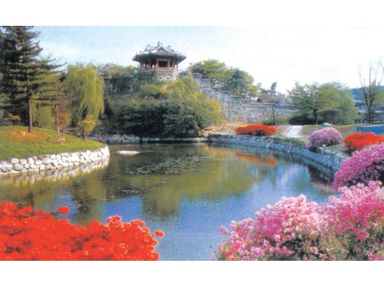 ソウル郊外観光ツアー　世界遺産・水原華城＋韓国民俗村　「宮廷女官チャングムの誓い」ロケ地を見学＜1日／日本語ガイド／選べる昼食付／明洞または市庁解散＞