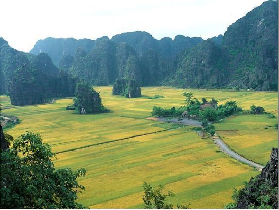 世界遺産チャンアン＋古都ホアルー 観光ツアー　風光明媚な景勝地で小舟クルーズ ＜昼食付き／現地ガイド（日本語可）／ホテル往復送迎＞