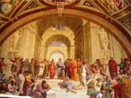 Rome / バチカン博物館　アテネの学堂