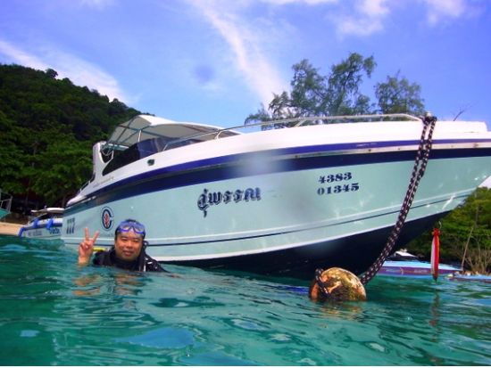 コーラル島体験ダイビングツアーと人気のムックダー・スパ「Mookda Spa」どっちも満喫！日本人インストラクター同行で安心！＜ビーチ／1ダイブ＞by D.O.