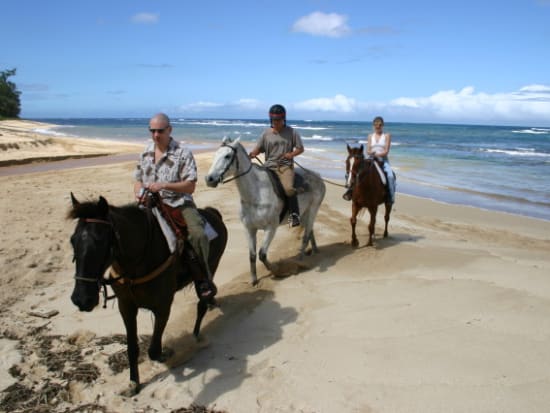 beach tours on horseback