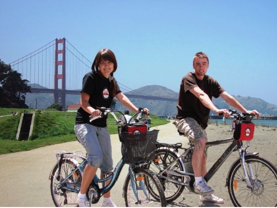 サンフランシスコ＆サウサリート サイクリングツアー ＜英語ガイド＞