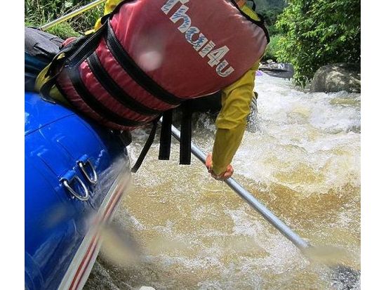 【カオラック発】ラフティング＋象乗りのお得なセット！＜1日／昼食付／カオラック発＞