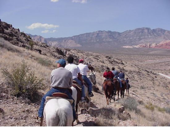 乗馬体験ツアー　レッドロックキャニオン＜乗馬2時間／午前／英語ガイド＞