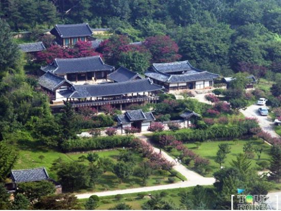 安東(アンドン)日帰りツアー☆郷土料理 塩サバ定食好評ランチ付！河回村＋芙蓉臺＋屏山書院＜毎日／終日／ホテル送迎付／日本語ガイド＞