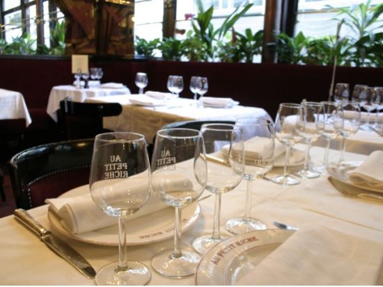 オウ・プティ・リッシュ（Au Petit Riche）食事券＆事前予約サービス　老舗フレンチレストラン ＜オペラ座エリア＞