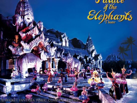 プーケットファンタシー入場券 安心の日本語ガイド付き！幻想的なテーマパークで感動の動物ショー ＜往復送迎／日本語ガイド／夕食付きプランあり＞