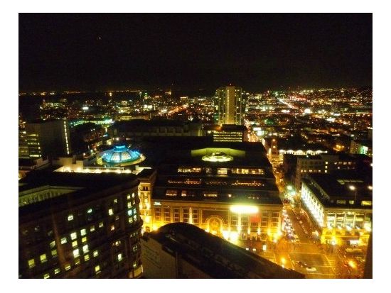 ツインピークス＆トレジャーアイランド　夜景鑑賞ツアー ＜日本語ガイド＞