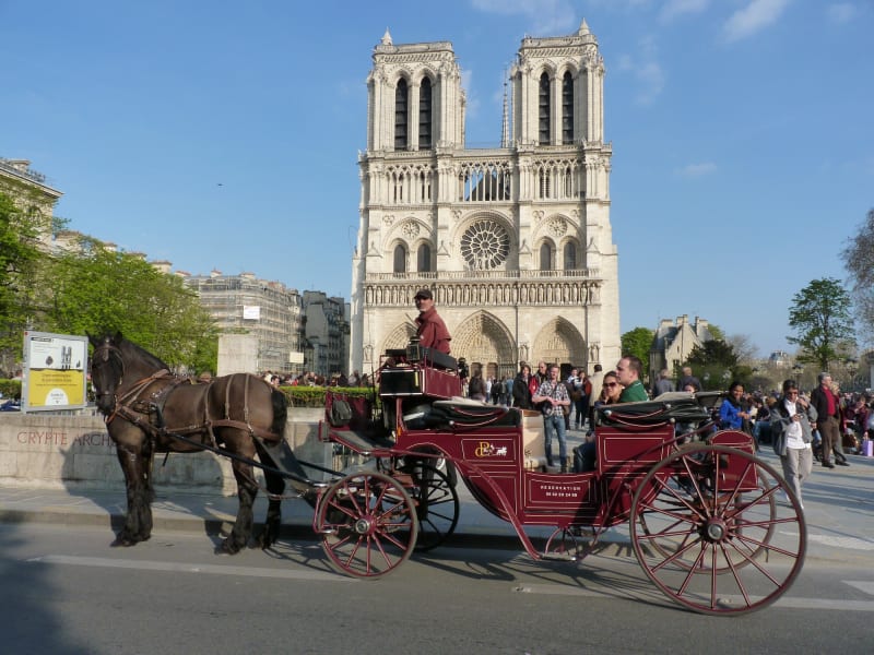 馬車に乗ってロマンチックにパリ散策ツアー フランス パリ 旅行の観光 オプショナルツアー予約 Veltra ベルトラ