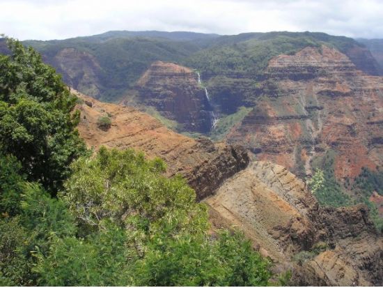 カウアイ島　中級者向けハイキングツアー☆ワイメア渓谷ワイポオ滝を訪問♪＜午前／英語ガイド／昼食付＞