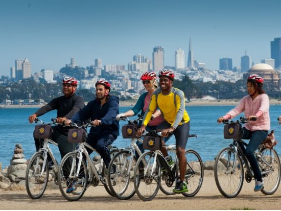 サンフランシスコ＆サウサリート サイクリングツアー ＜英語ガイド＞