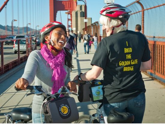 サンフランシスコ 自転車レンタルサービス　電動自転車レンタルプランあり ＜1日＞