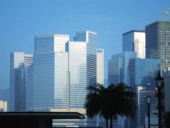香港のビル群