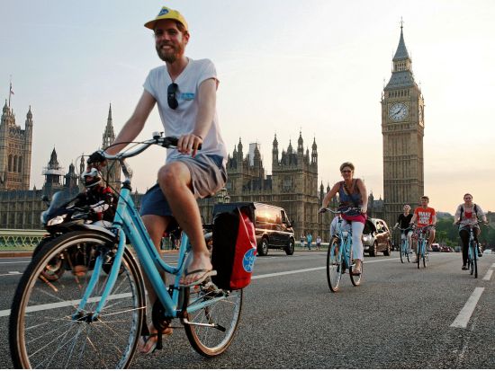 ロンドン　サイクリングツアー ＜英語ガイド＞ 
