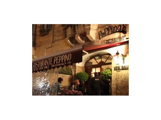 マルタの地中海料理レストラン「ペッピーノズ(Peppino's)」3コースランチ or ディナー 事前予約
