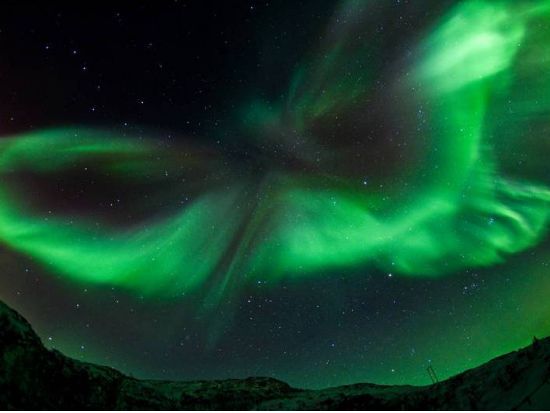 少人数制バスで行く！光のカーテン オーロラ鑑賞ツアー＜軽食＆ホットドリンク付／9～4月／トロムソ発＞