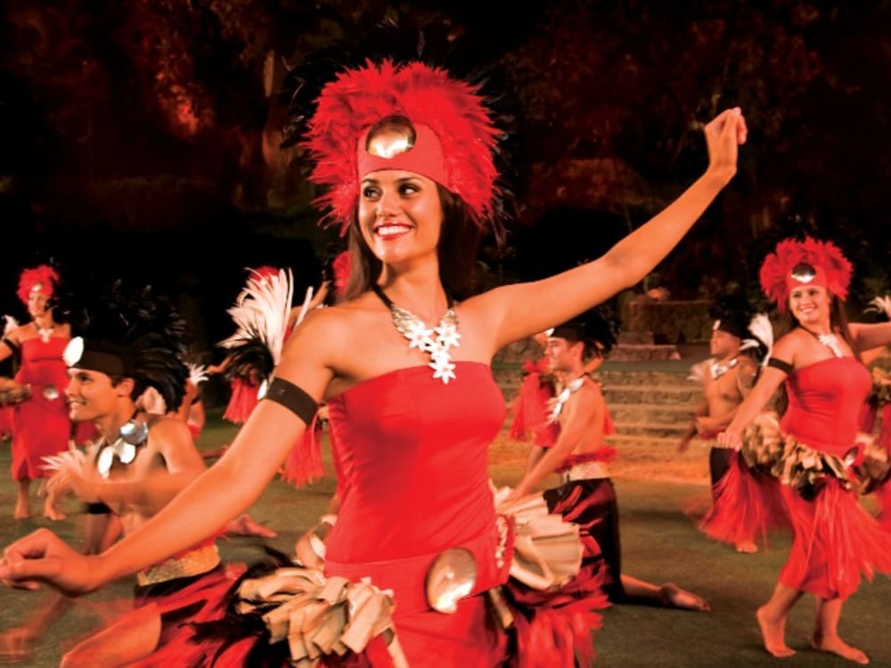 ポリネシア カルチャー センター ハワイ最大規模のダンスショーでポリネシア文化を体感！ビュッフェ・ディナー付きプランあり＜ワイキキ指定ホテル送迎選択可能＞ ハワイ（オアフ島 ホノルル ）の