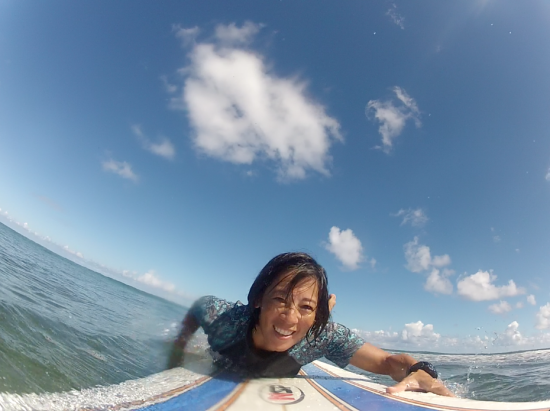 ノースショア（ハレイワ）観光　サーフィンレッスン＆ハレイワ散策＜1日＞