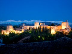 1. Alhambra de noche desde Mirador San Nicolás