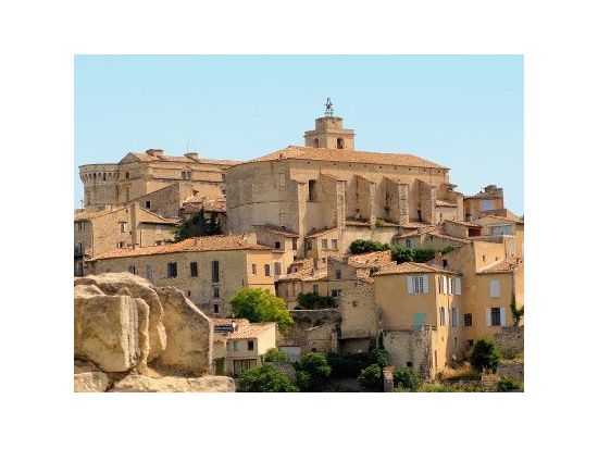 南仏プロヴァンス半日観光ツアー　ルシヨンやゴルドなどリュベロン地方定番の村々を巡る＜英語ドライバーガイド／アヴィニョン発＞