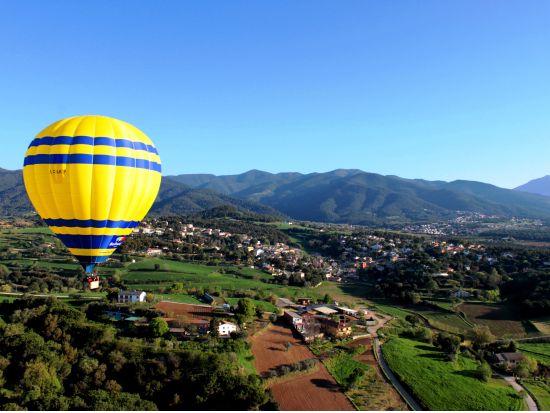 熱気球ツアー　カタルーニャの空を大冒険！＜午前／バルセロナ発＞