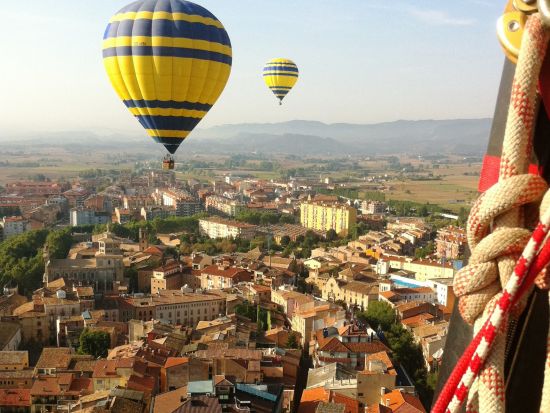 熱気球ツアー　カタルーニャの空を大冒険！＜午前／バルセロナ発＞
