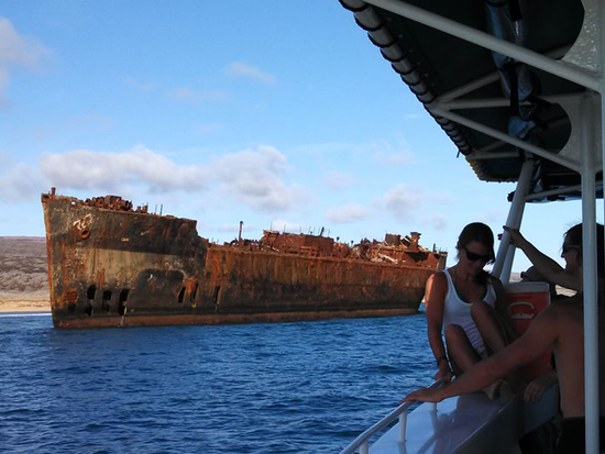 Maui To Lanai Snorkeling Cruise From Kaanapali Beach Tours Visit A Historic Wwii Shipwreck Near Lanai