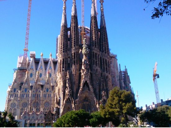 世界遺産サグラダ・ファミリア（エレベーター付）入場チケット事前予約 ＜昼食付き／バルセロナ＞