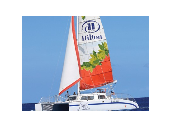 セーリング　スピリット・オブ・アロハ号　アクセス便利なヒルトン発で隙間時間にもオススメ！ソフトドリンク飲み放題付き＜1時間／ヒルトン・ハワイアン・ビレッジ発＞