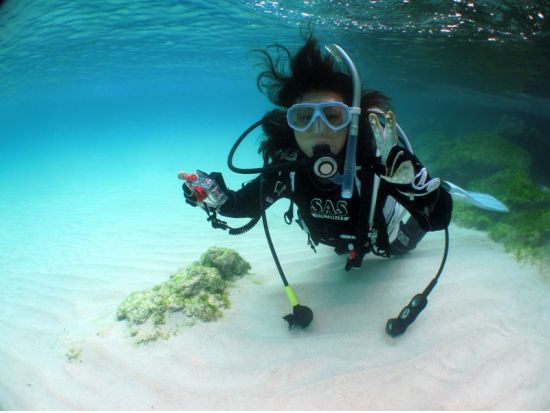 体験ダイビング　少人数制で安心！ビーチエントリーで初心者にもおすすめ＜ビーチ／1ダイブ／宮古島＞