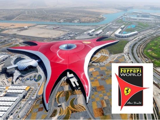 入場チケット フェラーリ ワールド アブダビ Ferrari World Abu Dhabi 1日パスポート アブダビの観光 オプショナルツアー専門 Veltra ベルトラ