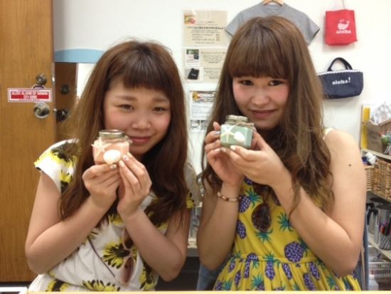 サンドアートで作る　ジェルキャンドル手作り体験 ＜日本語スタッフ＞