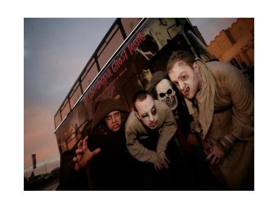 ダブリン市内 幽霊バスツアー　聖オードエン教会＆キルメイナム刑務所 ＜英語ドライバーガイド／ダブリン発＞