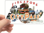 Singapore City Pass with Hand - コピー